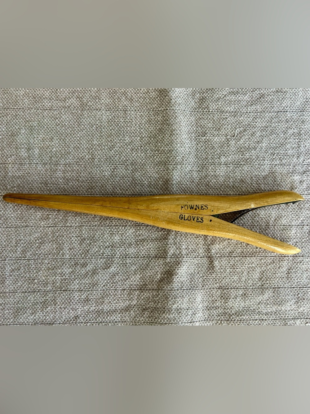 Vintage Fownes Gloves wooden glove stretcher